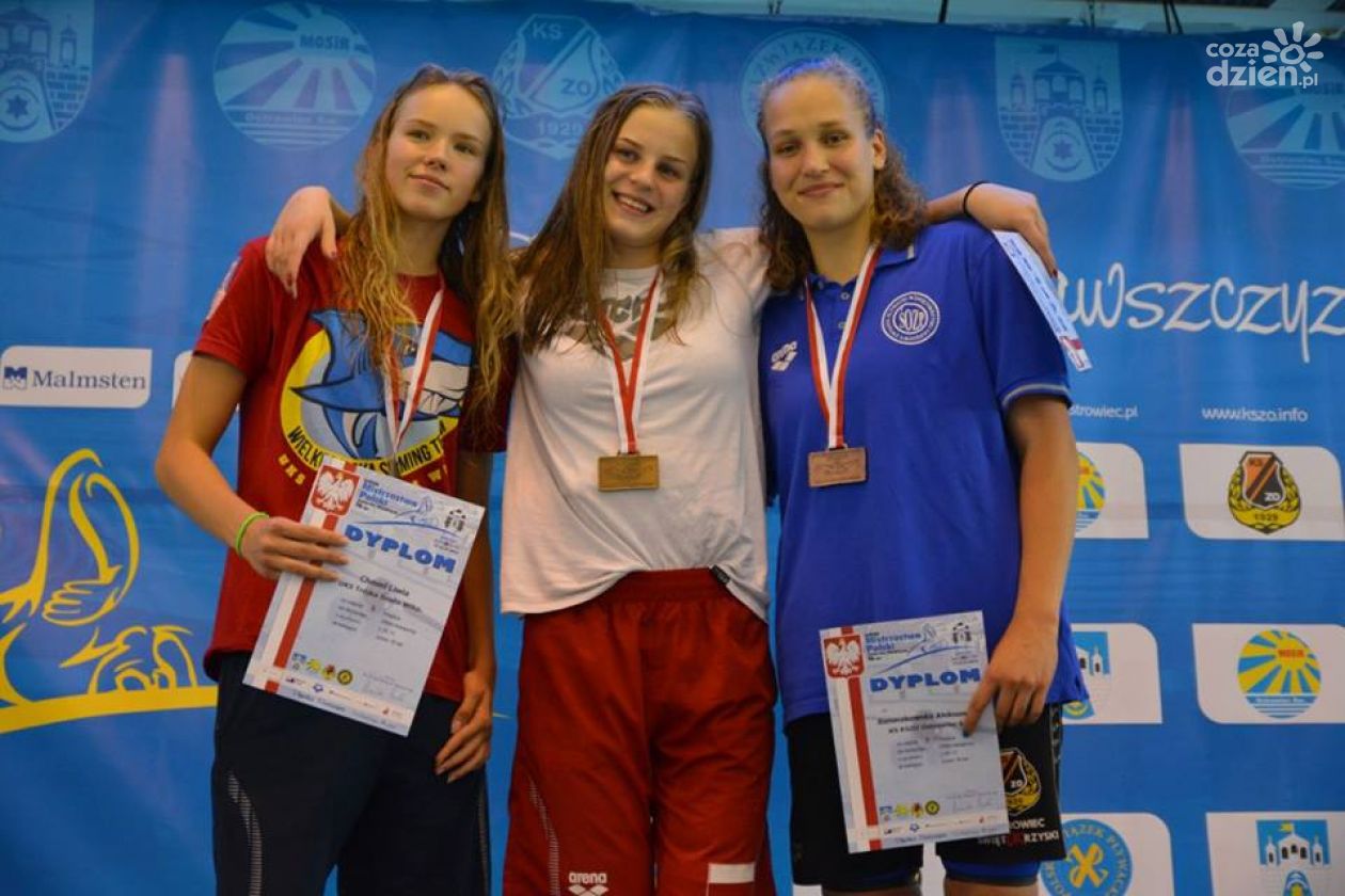 Aleksandra Banaczkowska - aż trzy medale na mistrzostwach Polski juniorów