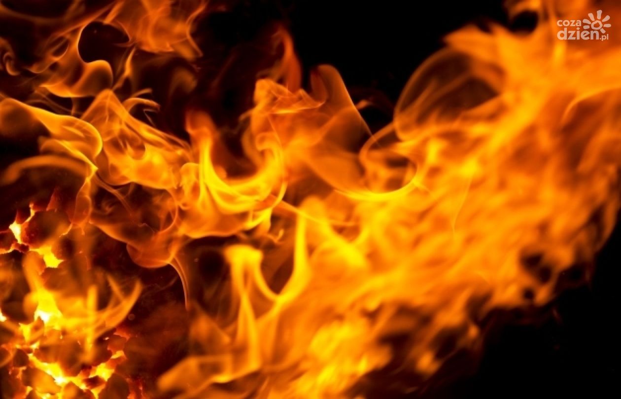 Pożar w Ciszycy Dolnej - spłonął mężczyzna