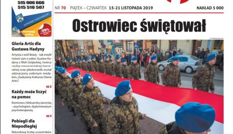 Tygodnik "Świętokrzyskie 7 Dni" nr 70 z 15.11.2019