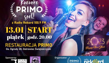 Noworoczne karaoke "PRIMO sort" z Radiem Rekord 100,9 FM