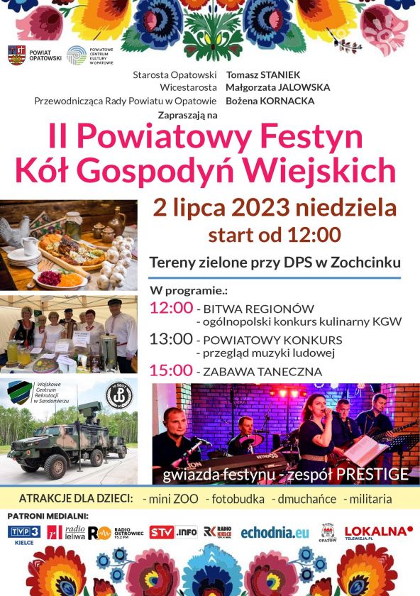II Powiatowy Festyn Kół Gospodyń Wiejskich w Opatowie