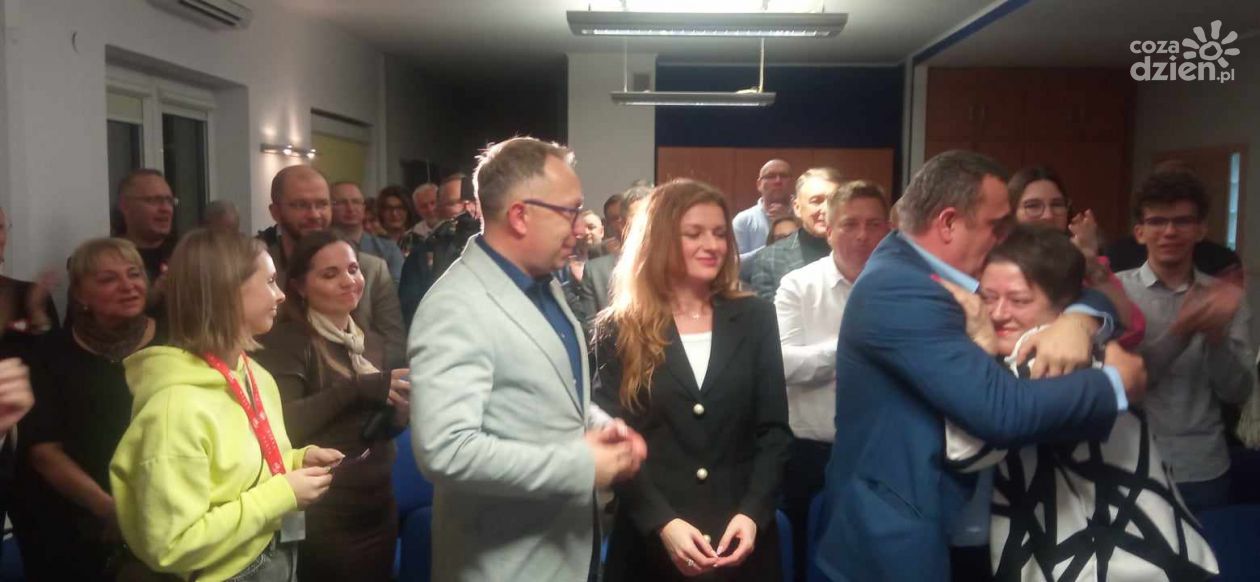 Radosny wieczór wyborczy Koalicji Obywatelskiej w Kielcach