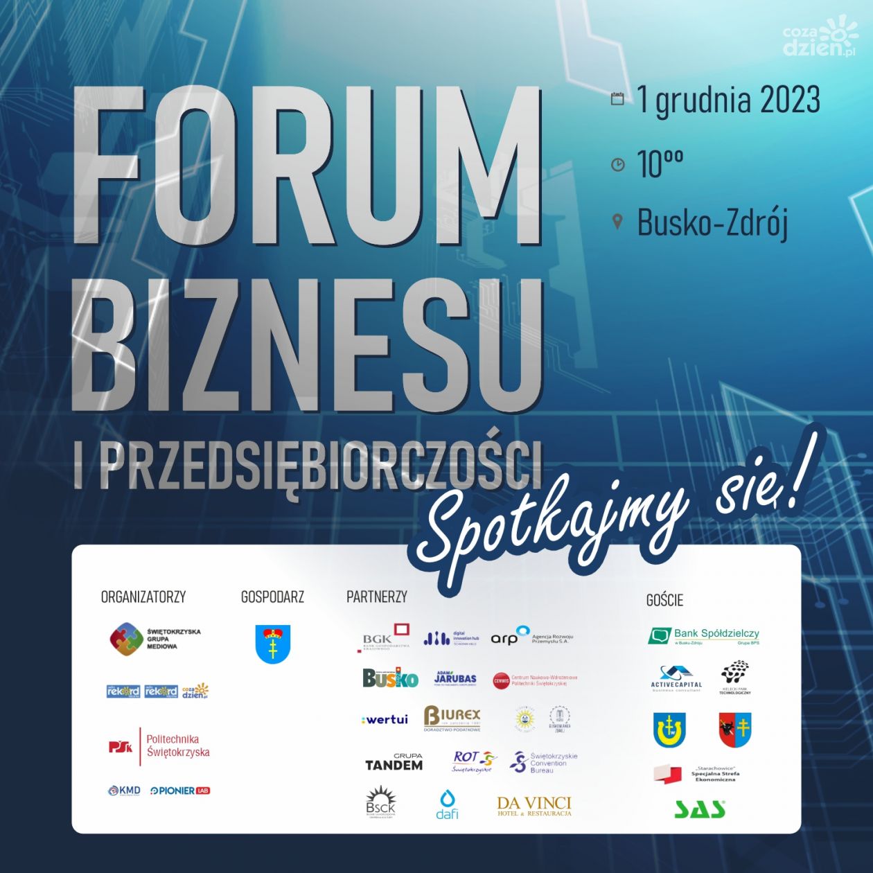 Spotkajmy się na Forum Biznesu i Przedsiębiorczości
