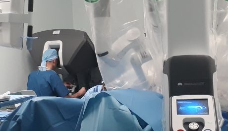 Pierwsza robotyczna operacja w Klinice Chirurgii Onkologicznej w ŚCO