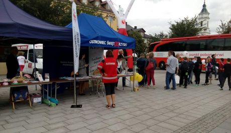 Ostrowczanie chętnie dzielą się krwią