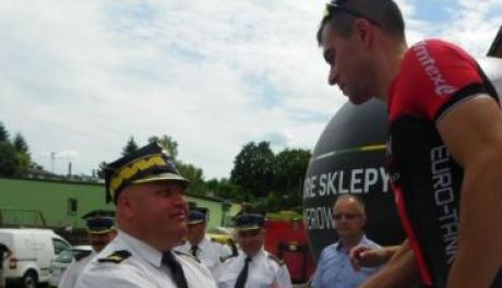 Nasz strażak mistrzem Polski w kolarstwie szosowym strażaków