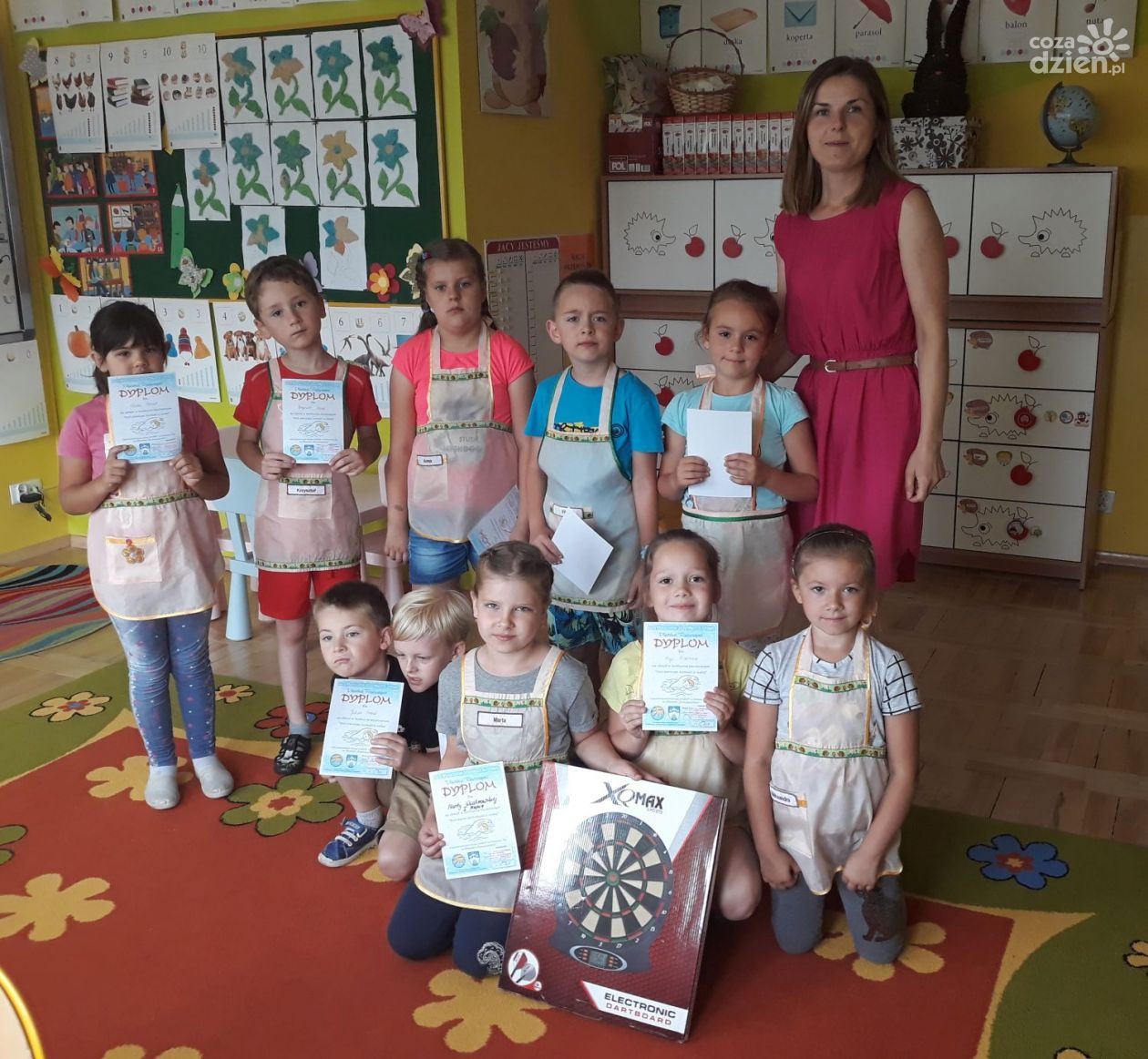 Ostrowieckie maluchy oswojone z wodą