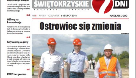 Tygodnik ŚWIĘTOKRZYSKIE 7 DNI nr 5 z dn. 06.07.2018