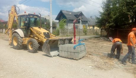 Ulica Rzeczki w rozbudowie - prace idą pełną parą
