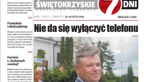 Tygodnik ŚWIĘTOKRZYSKIE 7 DNI nr 7 z 20.07.2018