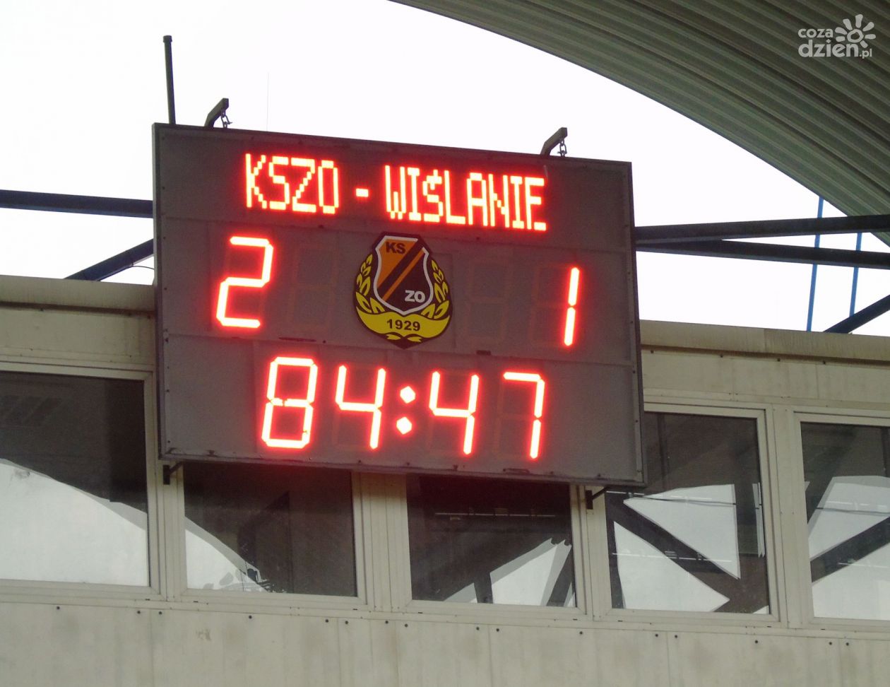 Piłkarze KSZO grali do końca (zobacz zdjęcia)