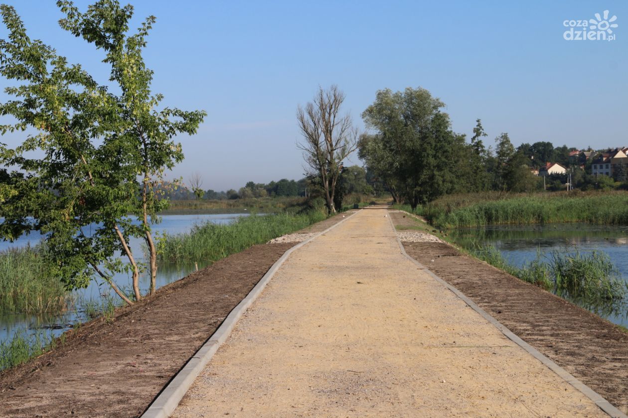 Nareszcie zmodernizowano groblę nad Pasternikiem