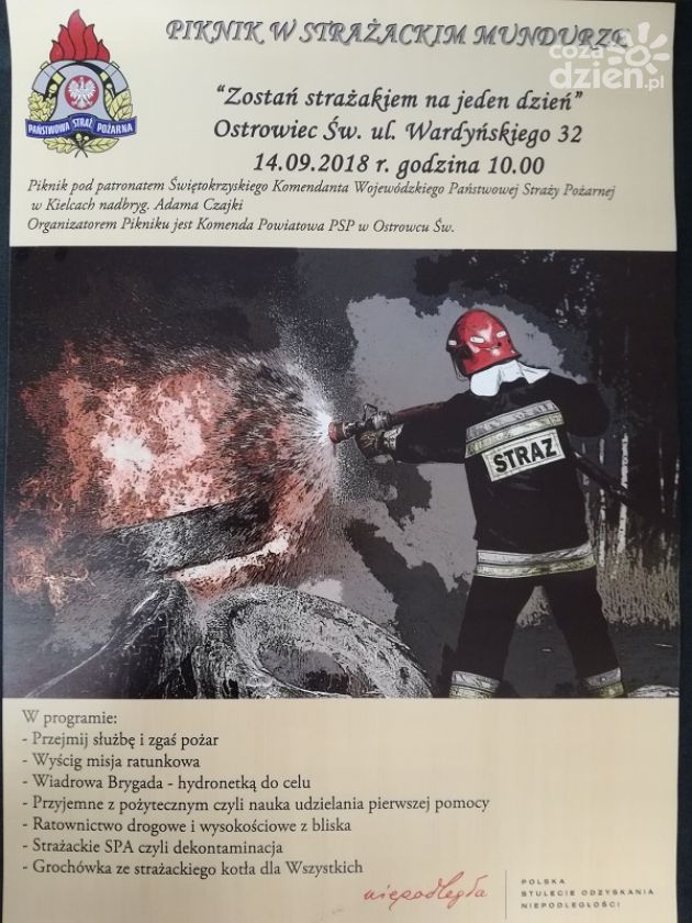 Zostań strażakiem na jeden dzień!