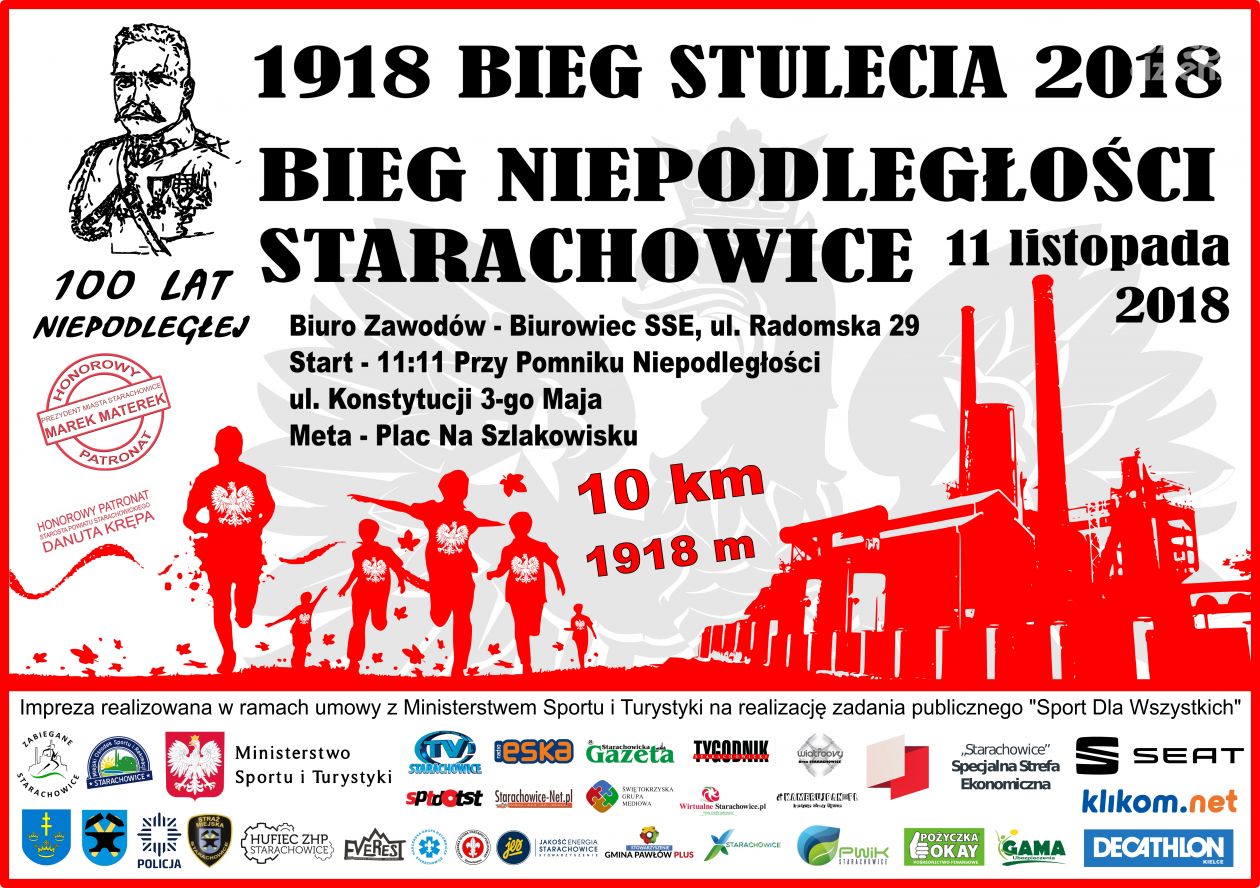 Bieg Niepodległości w Starachowicach 