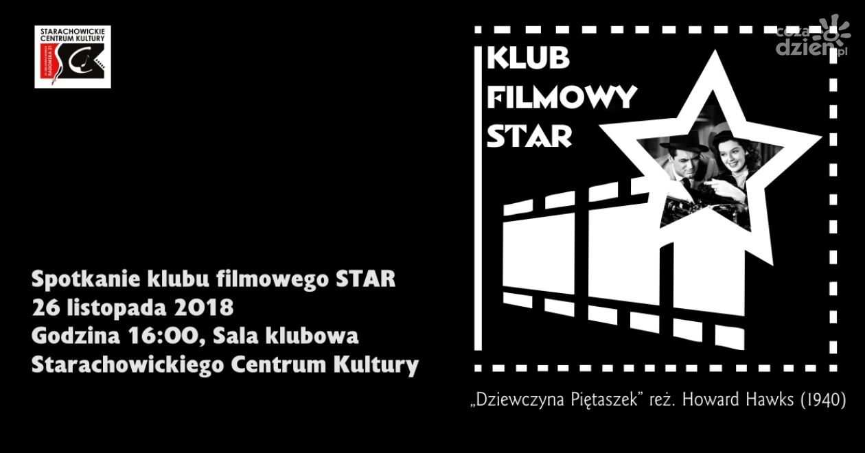 Starachowicki Klub Filmowy STAR zaprasza na spotkania 