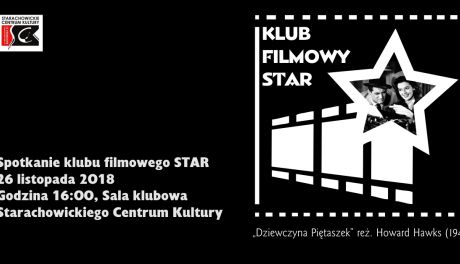 Starachowicki Klub Filmowy STAR zaprasza na spotkania 
