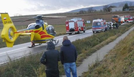Śmiertelna czołówka w Sarniej Zwoli