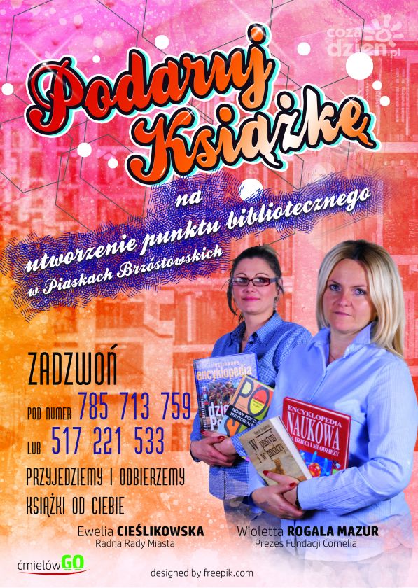 W gminie Ćmielów będzie nowy Punkt Biblioteczny