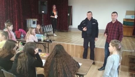 Z policjantami o bezpieczeństwie 