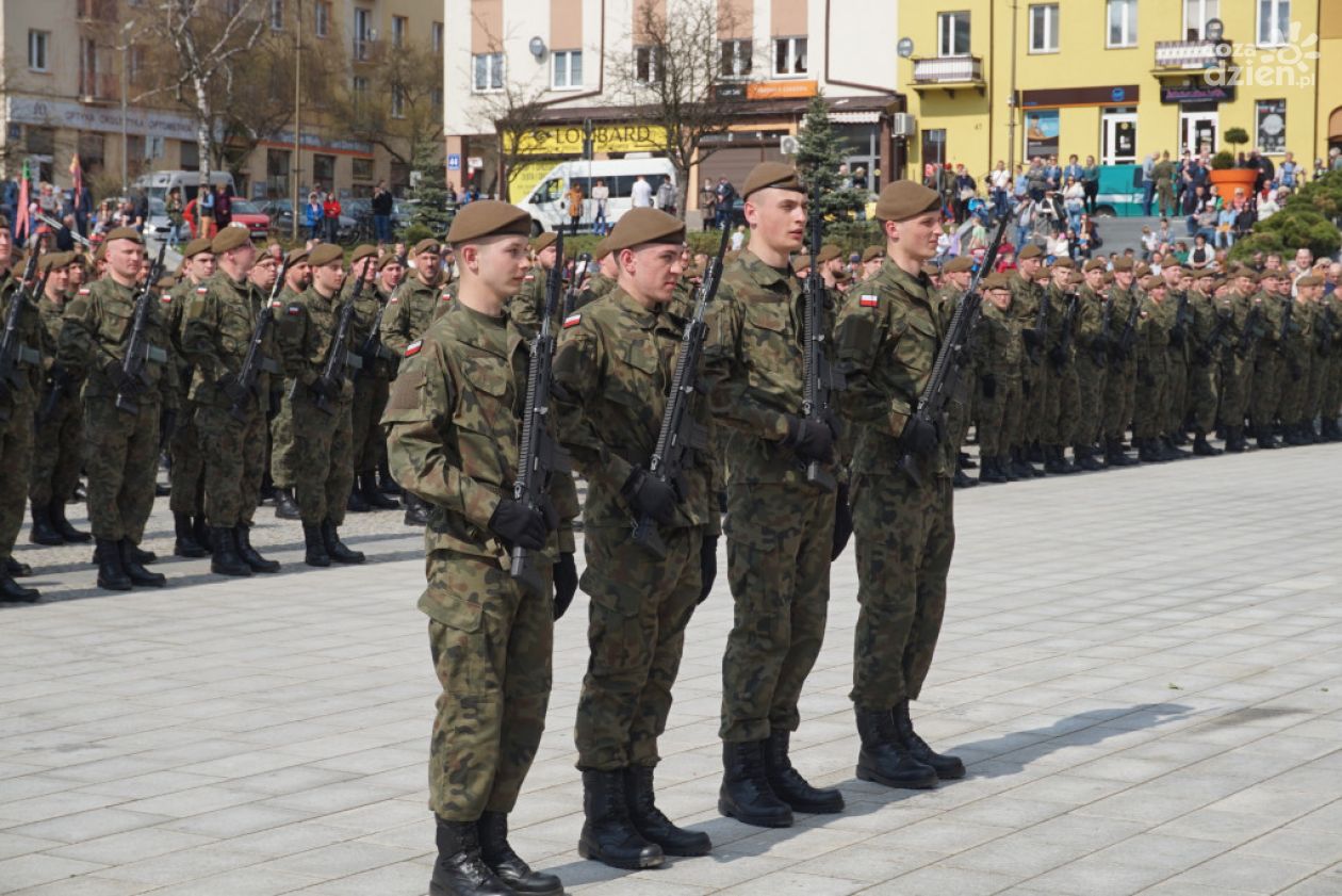 Uroczysta przysięga terytorialsów