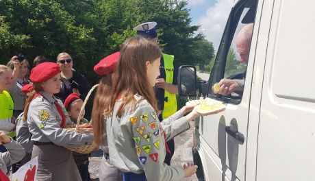 Niecodzienne patrole na drogach powiatu opatowskiego