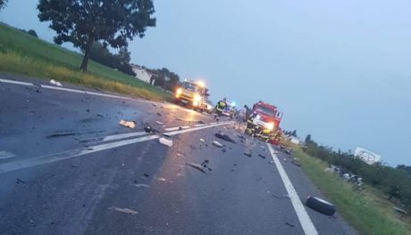 Tragedia na krajowej "dziewiątce" w Jacentowie