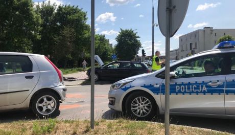 Wypadek na skrzyżowaniu Polnej z Radwana