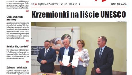 Tygodnik "Świętokrzyskie 7 Dni" nr 54 z 12.07.2019