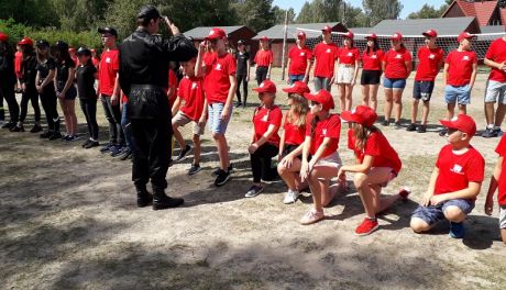 Przyszli strażacy szkolili się nad morzem