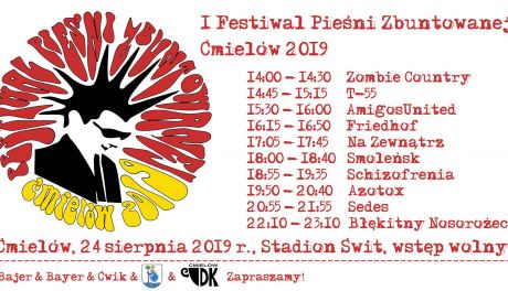 I Festiwal Pieśni Zbuntowanej Ćmielów 2019
