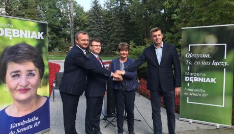Marzena Dębniak z poparciem samorządowców