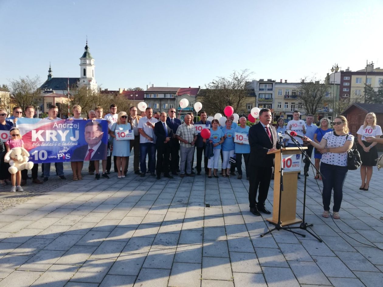 Uroczyste otwarcie kampanii wyborczej Andrzeja Kryja 