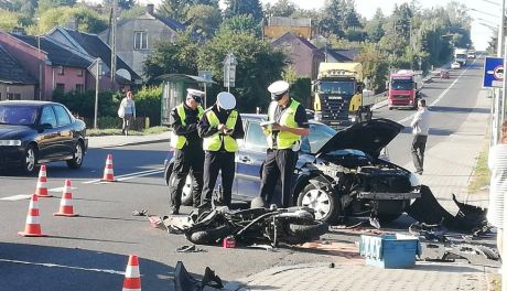 Wypadek na ulicy Opatowskiej