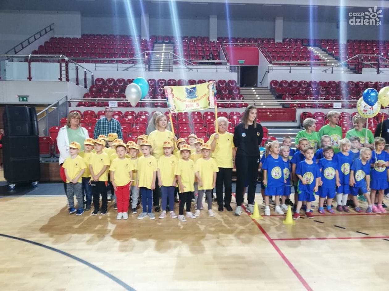Przedszkolaki świętowały na sportowo