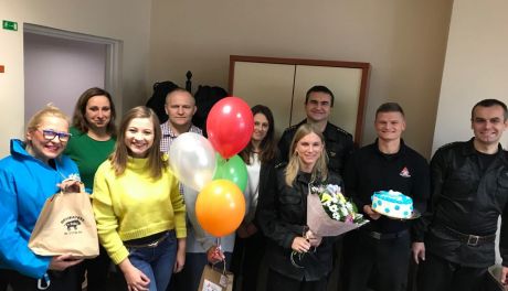 Rekordowa Niespodzianka u taty strażaka