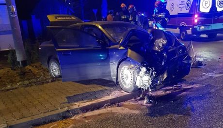 O krok od nieszczęścia - wypadek w Sarniej Zwoli