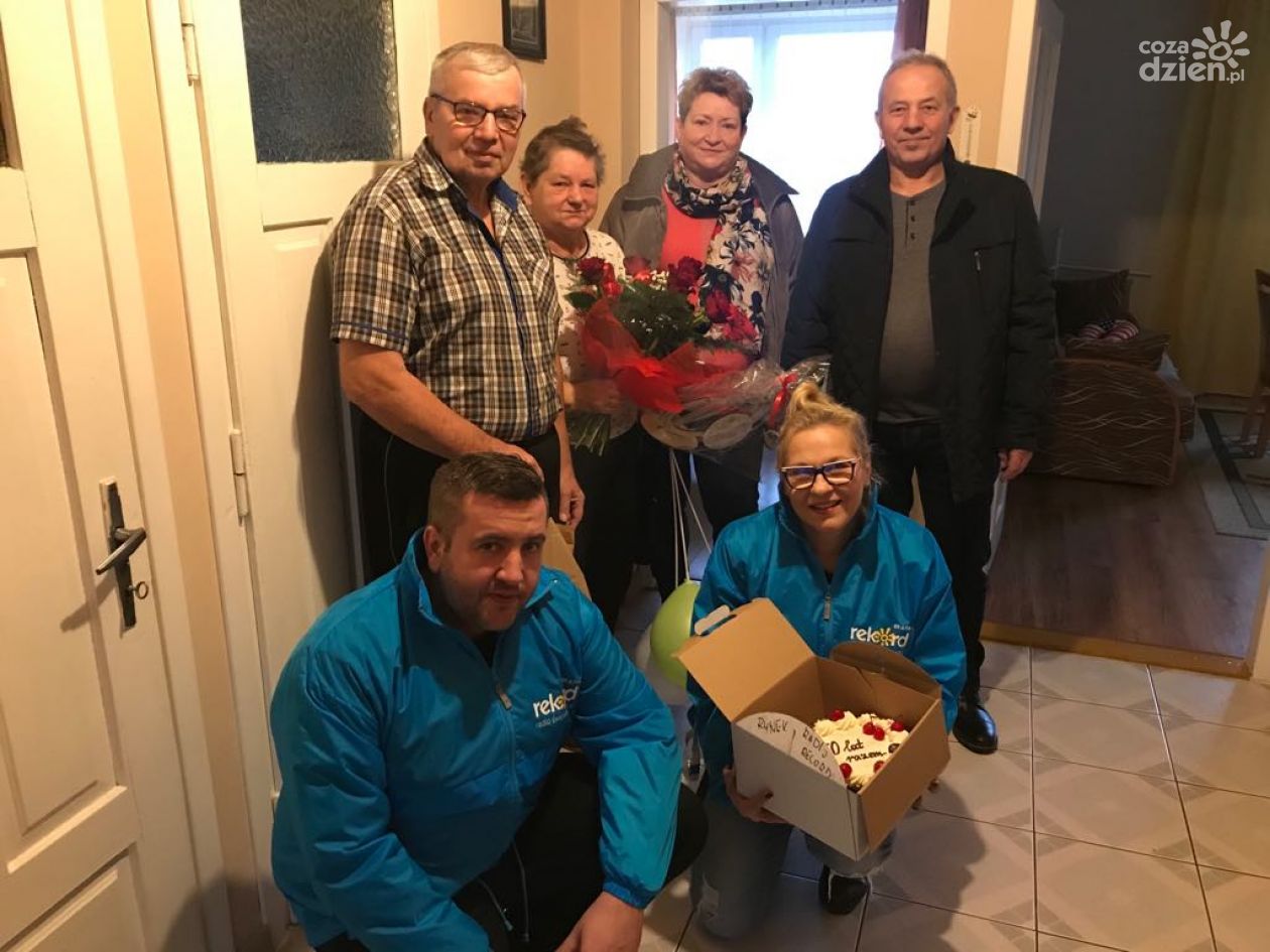 50 lat razem! Rekordowa Niespodzianka u małżonków