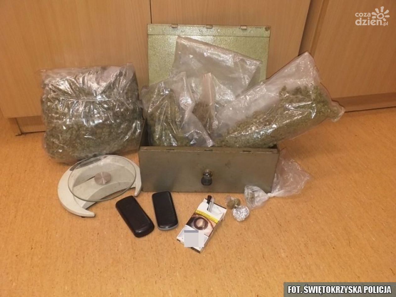 Ostrowczanin z narkotykami