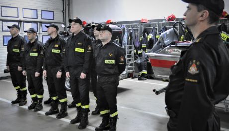 Sentymentalna, ostatnia zmiana strażaków