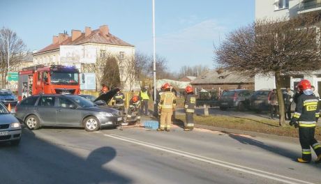 Uwaga wypadek na Sandomierskiej - były utrudnienia
