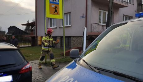 Miś "Ratownik" interweniował przy wypadku