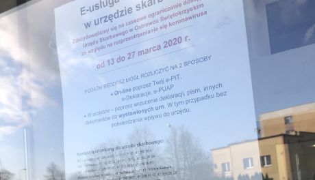 Urząd Skarbowy i Sąd Rejonowy zamknięte