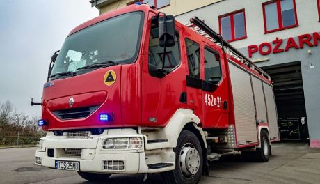 Płonął dom przy Świętokrzyskiej