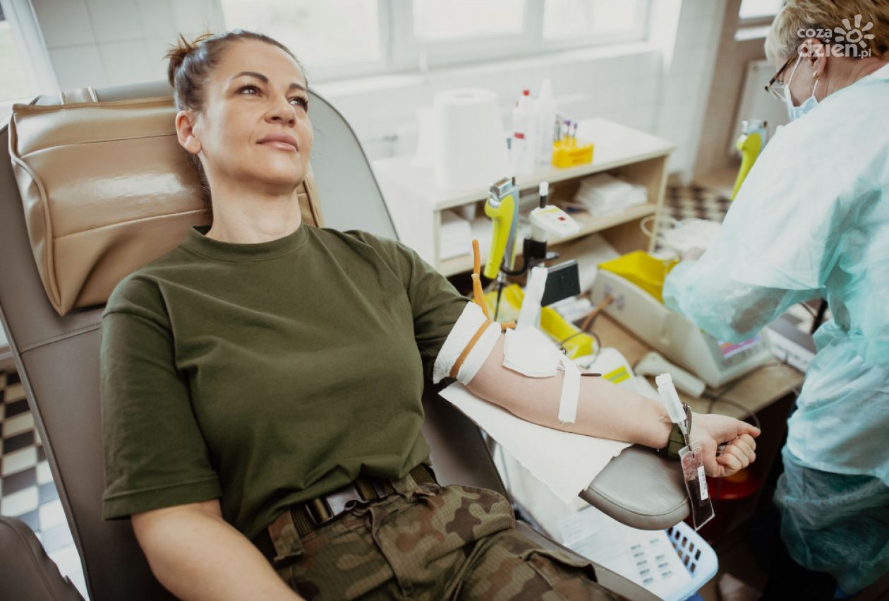 Żołnierze WOT honorowo oddali krew