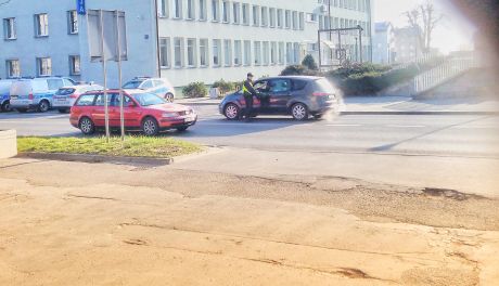 Policyjne kontrole na alei 3 Maja 