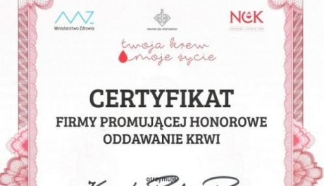 Z dumą oddają krew. Mundurowi chętnie dzielą się płynem życia