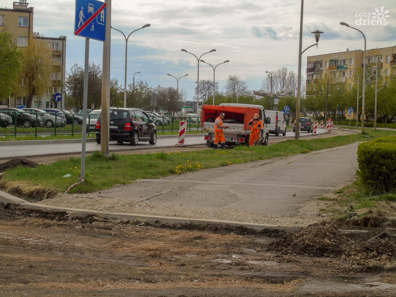 Remont Alei Jana Pawła II ku końcowi