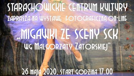 Wystawa on-line "Migawki ze sceny SCK wg Małgorzaty Zatorskiej"