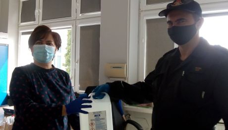 Od strażaków dla szkół podstawowych