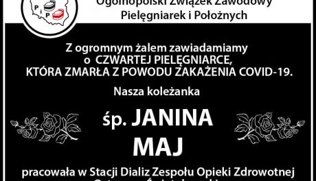 Nie żyje pielęgniarka zarażona koronawirusem 